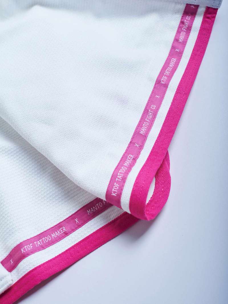 MANTO balaclava ktof BJJ Gi-white
